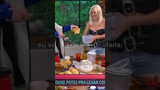 Com o preço alto das coisas Eduarda Batidas faz várias marmitas em Ana Maria Braga “ não tá fácil” [upl. by Novehc]