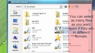 Free Convert M4A To MP3 AMR OGG AAC Converter [upl. by Nevetse277]