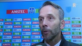 Adrie Poldervaart baalt na nederlaag tegen zijn Excelsior [upl. by Attehcnoc432]