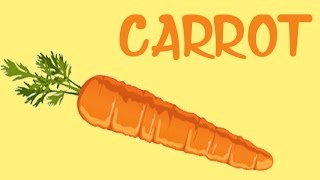 How To Pronounce CARROT  गाजर  Pronunciation In HINDI  HD  Lehren Kids [upl. by Aunson796]