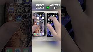 iPhone XS Max vs OnePlus 6T Speed Test 📱⚡ Old Flagships Battleshortsviralvideo [upl. by Kendrick561]