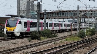 Brand New C2C Class720 Trains 720608  720611 Departing Stratford Station To Shoeburyness 201024 [upl. by Yarb422]