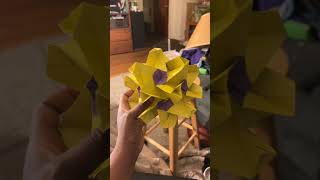 Origami Siam by Xander Perrott origamikusudama origami paper art [upl. by Atoel738]