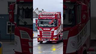 Scania 460R with Super 13litre Engine 6x2 Tractor Truck  Dowse Haulage UK truckspotting scania [upl. by Hidie17]