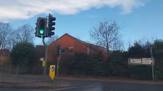 dashcam burbage to hinckley roadworks on leicester road November 21st 2024 [upl. by Yecaw]