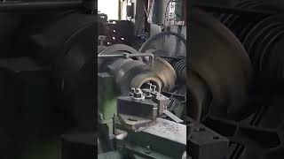 Fettling Automation with Lathe machine Removing inside parting line with the help of leathe machine [upl. by Linnie]