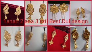 1 anan 2 anan 3 rati new model Best kaner dul design 2022  Gold 21 k 22 k [upl. by Belicia]