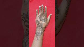 Easy backhand mehendi designmehndiSharmaMehndiDesigner186Rajmehandidesigner [upl. by Asilak574]