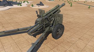 How does the 105mm howitzer work [upl. by Richia]