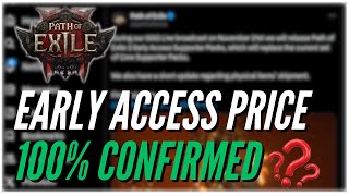 Path Of Exile 2 Early Access Price Confirmed For Core Supporter Packs  All Revealed In Livestream [upl. by Nasus644]