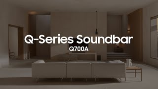 Soundbar  Q700A Official Introduction  Samsung [upl. by Brandenburg]