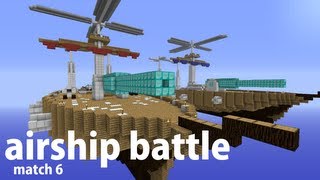 Minecraft Airship Battle Match 6 [upl. by Roselane]