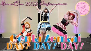 Sweet Note Idols Genki Zenkai DAY DAY DAY Live Dance MomoCon 2023「元気全開DAY DAY DAY」【踊ってみた】 [upl. by Notsahc]