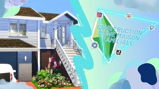 On construit une maison familiale  Speed Build  Sims 4 [upl. by Aipotu]