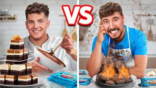 Cooking Challenge vs MrBeast [upl. by Harts]