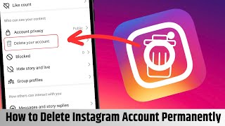 How to Delete Instagram Account Permanently Quick amp Easy [upl. by Valda]