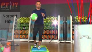 Kettlebell Warm Up Teil 7  AirexPad amp Medizinball [upl. by Wynne]