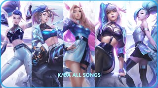 KDA ALL SONGS [upl. by Erl709]