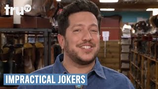 Impractical Jokers  Jerk Salesman Slings Insults [upl. by Nadab]