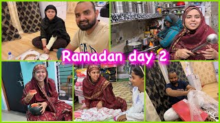 Sehri to Iftar Saba sunny ke sath ❤️  Ramadan day 2 🌙  vlog [upl. by Sineray878]