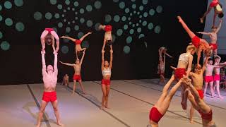 2021 Spelthorne Gymnastics Christmas Display  Opening 유나 직캠 [upl. by Hildy]