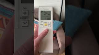 Daikin ac remote [upl. by Laen767]