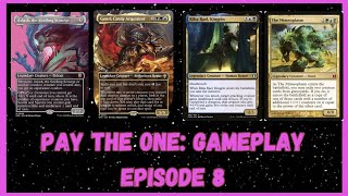 Azlask vs Gonti vs Rilsa Rael vs The Mimeoplasm  EDH Gameplay Magic The Gathering [upl. by Aihsrop]