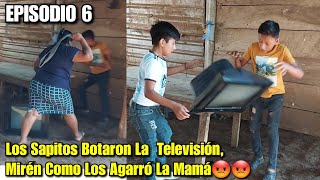 Estos 2 Niñ0s Botaron La Televisión Y Se Quebró😱🥲 Mirén Como Los Ag4rró La Mamá al ver eso😡😡 [upl. by Brunella]