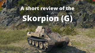 Skorpion G review WoT World of Tanks WoT advent calendar 2022 WoT holiday Ops [upl. by Yrag487]