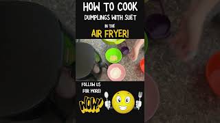 Air Fryer Dumplings With Suet shorts [upl. by Gare201]