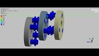 Schmidt Coupling Ansys Mechanical Transient Analysis with CMS [upl. by Amsa26]