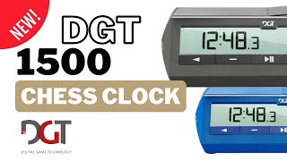 DGT1500 New Chess Clock  DGT 1500 Amazon Review 2024 New FIDE Approved Digital Chess Clock [upl. by Ajet962]