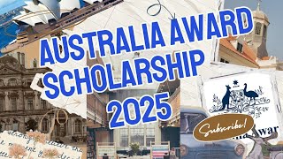 BEASISWA AUSTRALIA AWARD SCHOLARSHIP AAS 2025 australia beasiswa pascasarjana aas Master [upl. by Grimaud765]