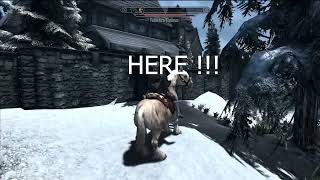 Skyrim  THALMOR EMBASSY Easy way to get in  NO KEY NO CHEATS [upl. by Neelyam115]