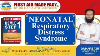 Neonatal respiratory distress syndrome [upl. by Ahsiya]