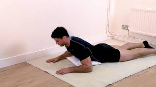 Spine extension exercise stretches 105 [upl. by Pawsner]