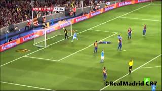 Cavanis Overhead Kick Napoli Vs Barcelona [upl. by Yemerej]