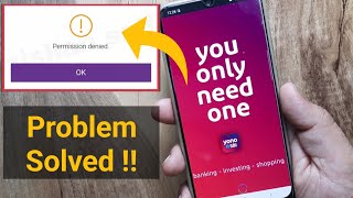 Sbi YONO Permission Denied  Permission Denied problem solved  mbtalksddn yonolitesbi sbi [upl. by Ajaj]