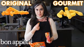 Pastry Chef Attempts To Make Gourmet Cheetos  Bon Appétit [upl. by Fair255]