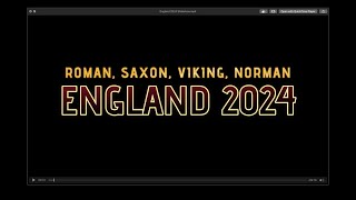 England 2024 Slideshow  From Londinium to Bebbanburg [upl. by Airreis900]