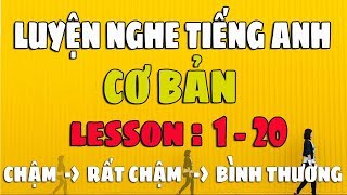 Luyện Nghe Tiếng Anh Giao Tiếp Cơ Bản Lesson 120 [upl. by Kenay]