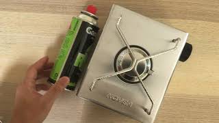 KOVEA CUBE MINI STOVE  SIZE COMPARISON [upl. by Lan995]