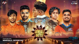 Day 6 Upthrust Esports Diwali Battle 2023 BGMI  Semi Finals  Ft Soul GodLike XSpark RNT etc [upl. by Lyrradal572]