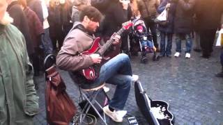 Street guitarist plays Stairway To Heaven [upl. by Scibert]