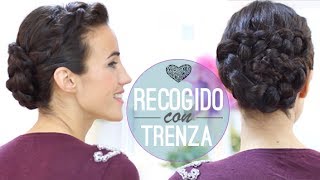 Recogido de trenzas romántico [upl. by Adlog779]