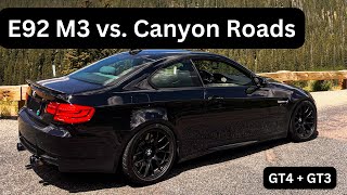 Why the e92 m3 is a canyon carver POV [upl. by Nitsoj]