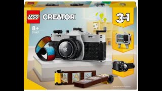 LEGO 31147 3 in 1 tv camcorder and camera model 2of 3 camcorder [upl. by Inoy51]