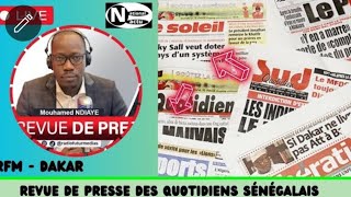 🔴REVUE DE PRESSE RFM AVEC MAMADOU MOHAMED NDIAYE  10 SEPTEMBER 2024 [upl. by Ylicic]