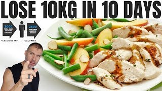 How To Lose Weight Fast  Lose 10kg in 10 days Diet Plan [upl. by Ecyle]