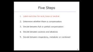 Calculating arterial blood gases ABGs part 1 [upl. by Annavoj]